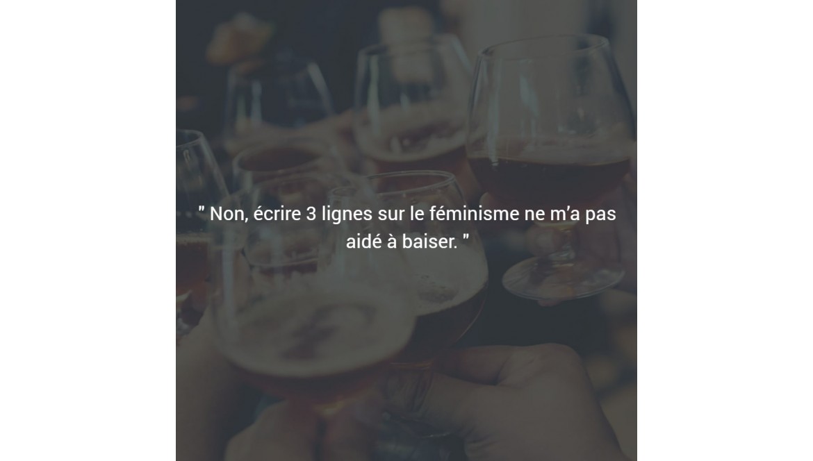 Déconstruction Masculine – Non, écrire 3 lignes sur le féminisme ne m’a pas aidé à baiser #5